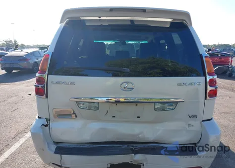 2007 Lexus Gx 470 из США, поврежденный, VIN JTJBT20X870129989